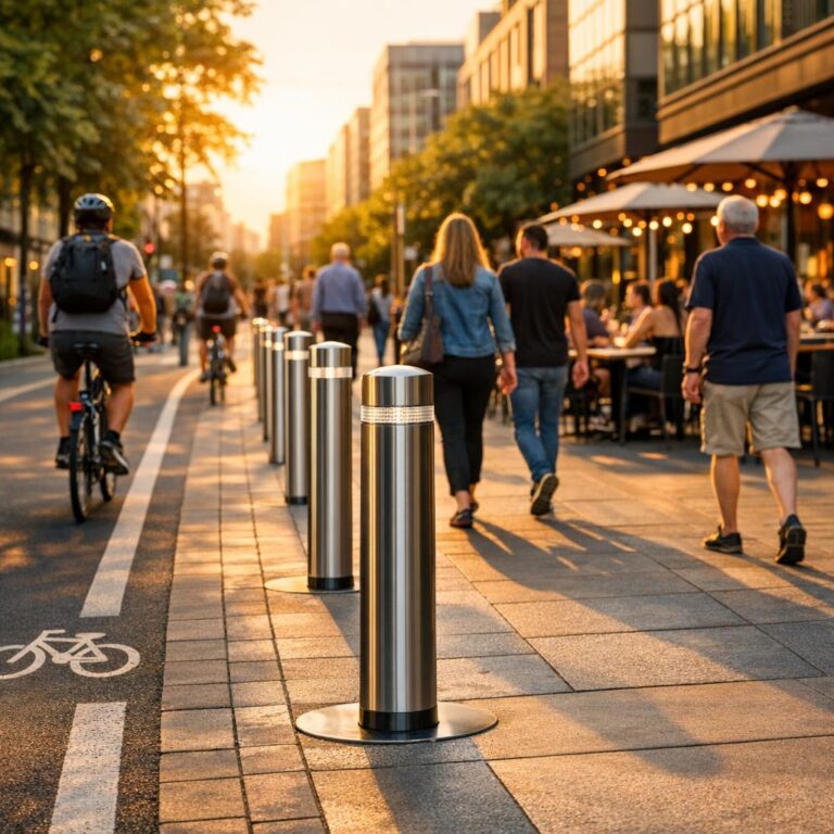 Wie clevere Barrieren urbane Räume sicherer und flexibler gestalten