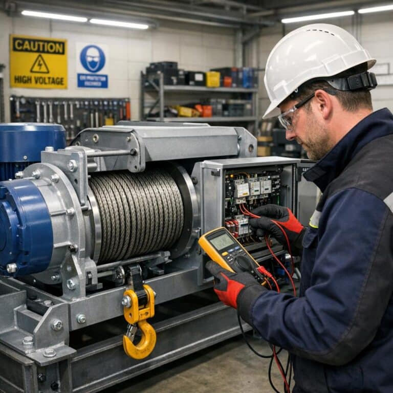 UVV-Prüfung für Winden: Was Industriebetreiber beachten müssen