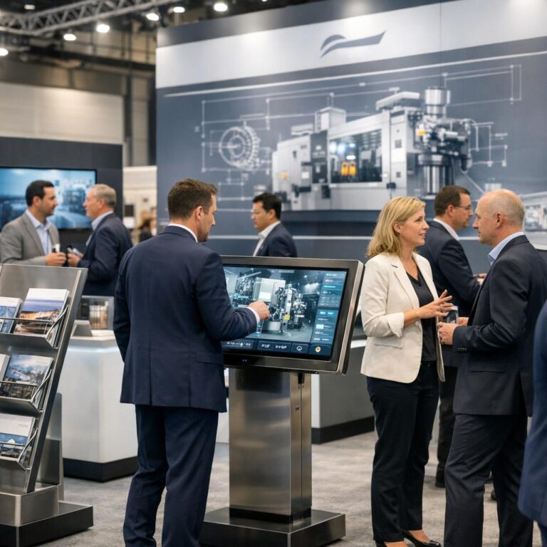 Wie Industrieunternehmen auf Messen Aufmerksamkeit gewinnen